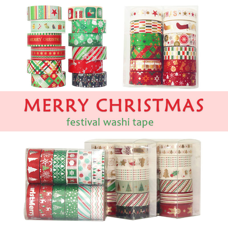 Washi Tape Set - 60 metri di natale Washi nastri