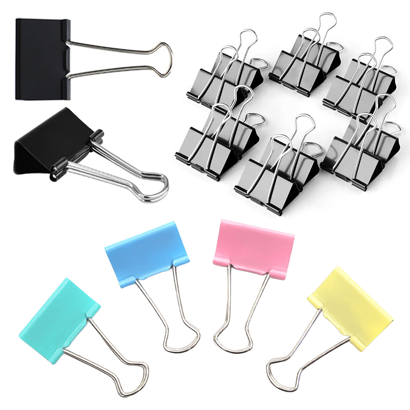 Is Stationery Office Supply - Clip per raccoglitori in metallo da