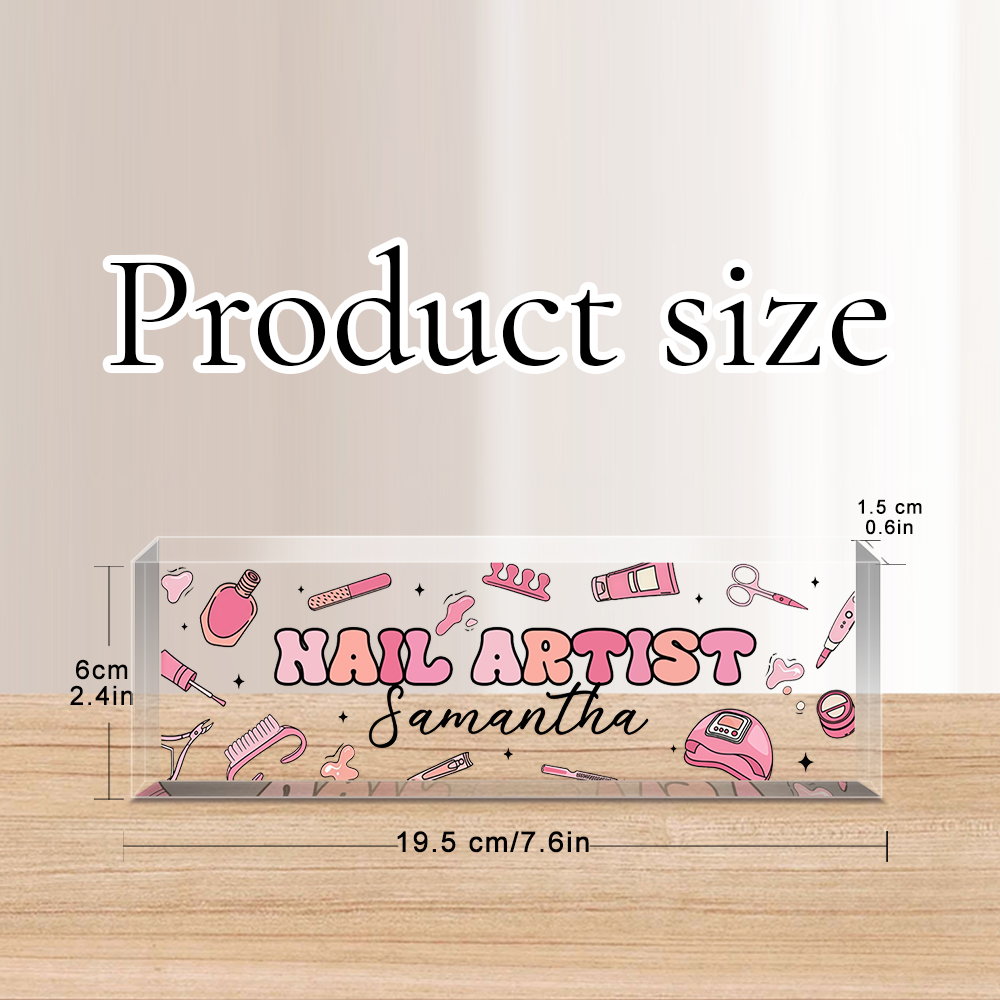 Targhetta da Scrivania in Acri - Desk Name Plate recensione e prezzo