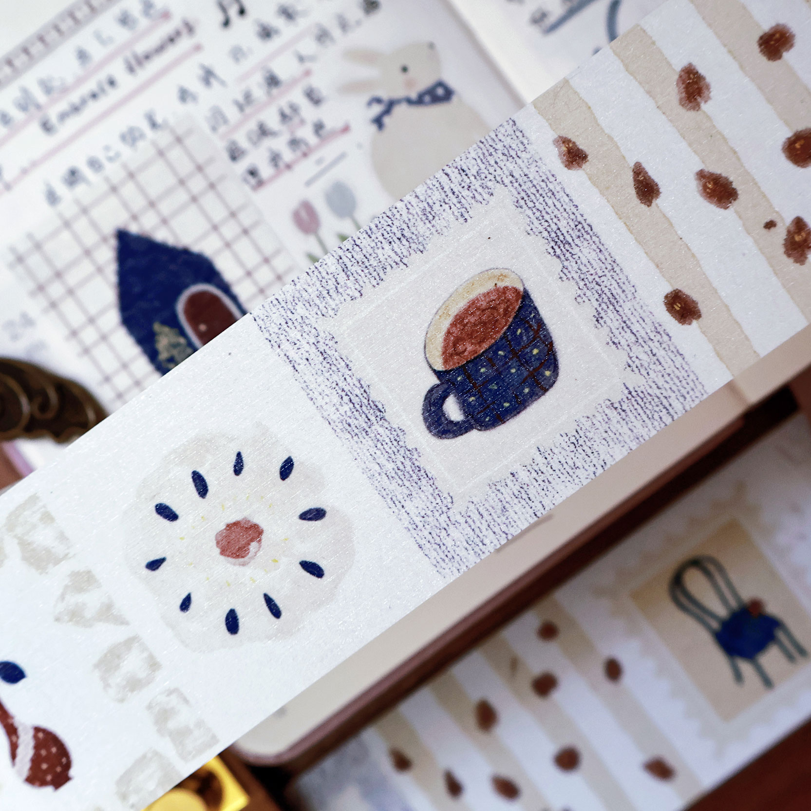 YiEr Studio Vintage Old Melody - Washi Tape Set recensione e prezzo