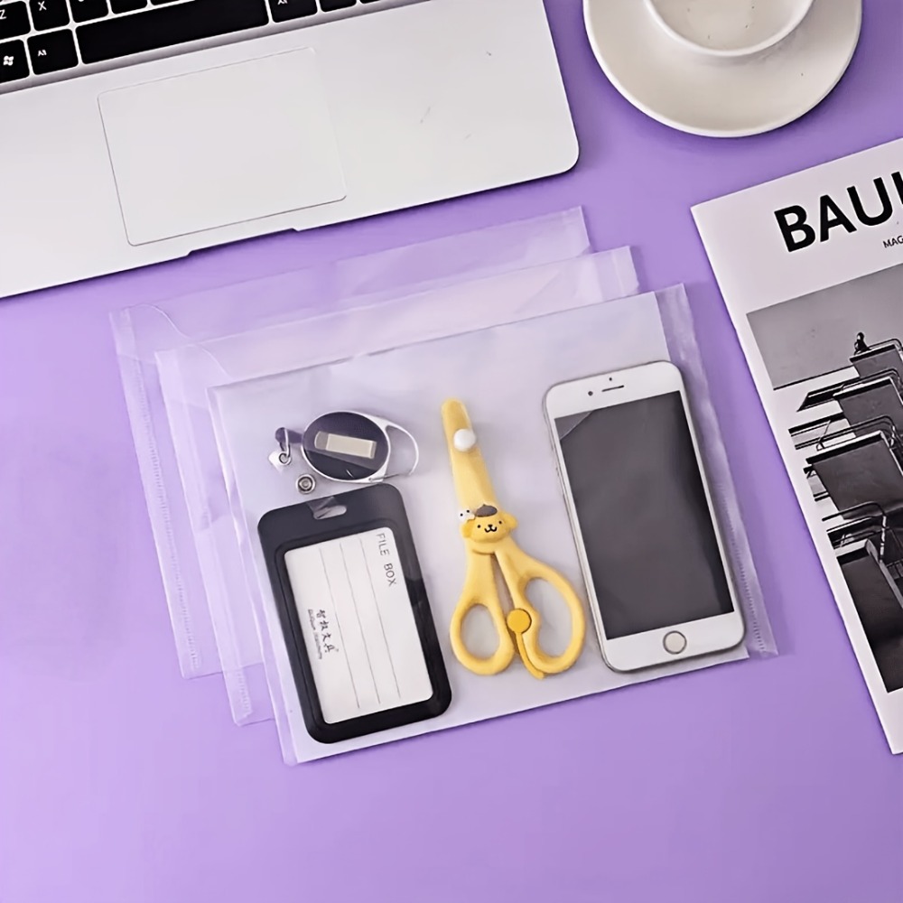 6 buste trasparenti con chiusu - Stationery Warehouse recensione e prezzo