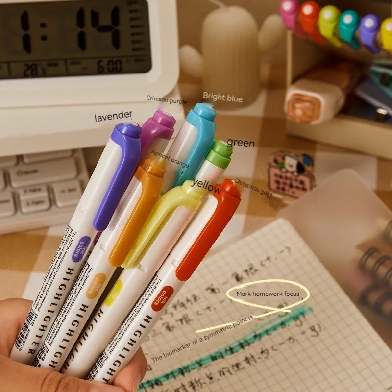 5 colori/scatola Evidenziatore - Highlighter Set Pastel recensione e prezzo