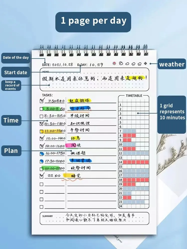 1 agenda a spirale A5, blocco  - Office Stationery Supply List recensione e prezzo