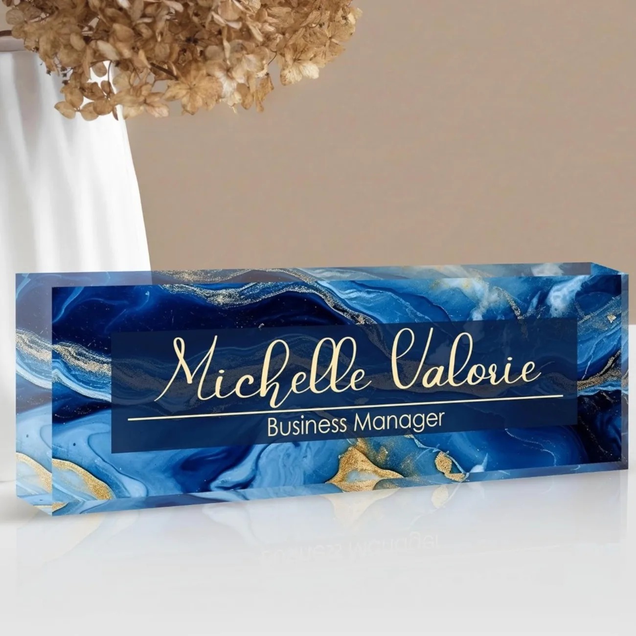 [2D Piatto] Targhetta da Scriv - Desk Name Plate recensione e prezzo