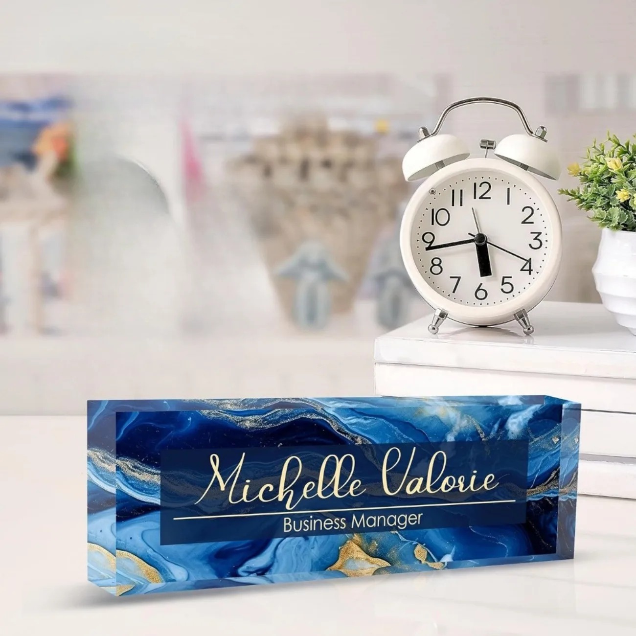 [2D Piatto] Targhetta da Scriv - Desk Name Plate recensione e prezzo